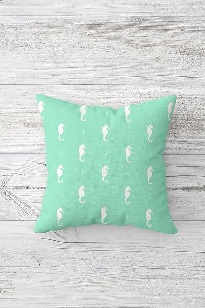 linazaitun One Side Printed Hidden Zipper Washable Stain Resistant Decorative Throw Pillow Cover Pillow Case