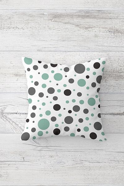 linazaitun One Side Printed Hidden Zipper Washable Stain Resistant Decorative Throw Pillow Cover Pillow Case