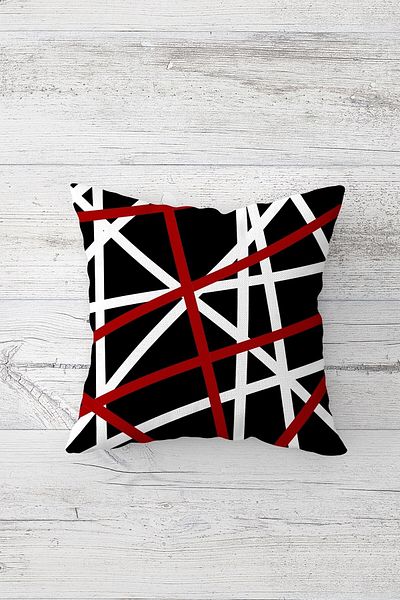 linazaitun One Side Printed Hidden Zipper Washable Stain Resistant Decorative Throw Pillow Cover Pillow Case