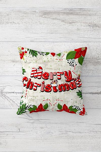 linazaitun One Side Printed Hidden Zipper Washable Stain Resistant Decorative Throw Pillow Cover Pillow Case