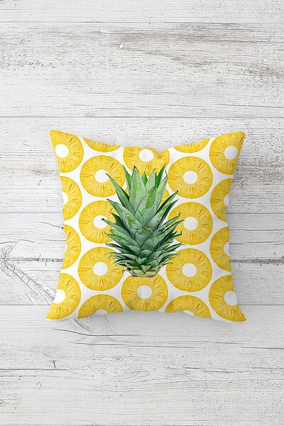 linazaitun One Side Printed Hidden Zipper Washable Stain Resistant Decorative Throw Pillow Cover Pillow Case