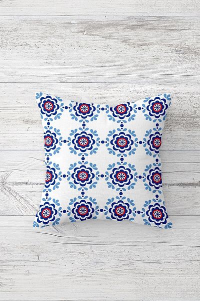 linazaitun One Side Printed Hidden Zipper Washable Stain Resistant Decorative Throw Pillow Cover Pillow Case