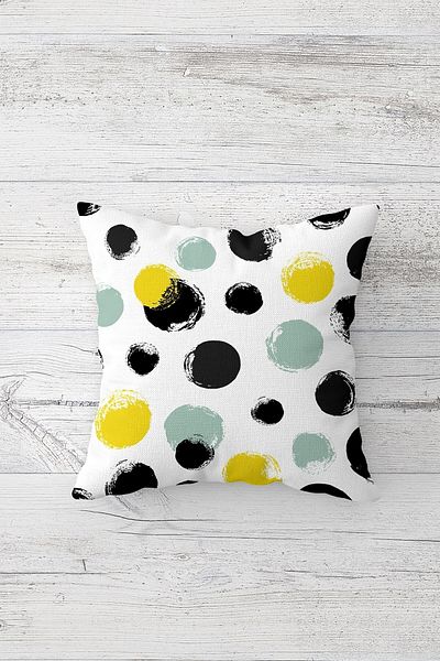 linazaitun One Side Printed Hidden Zipper Washable Stain Resistant Decorative Throw Pillow Cover Pillow Case