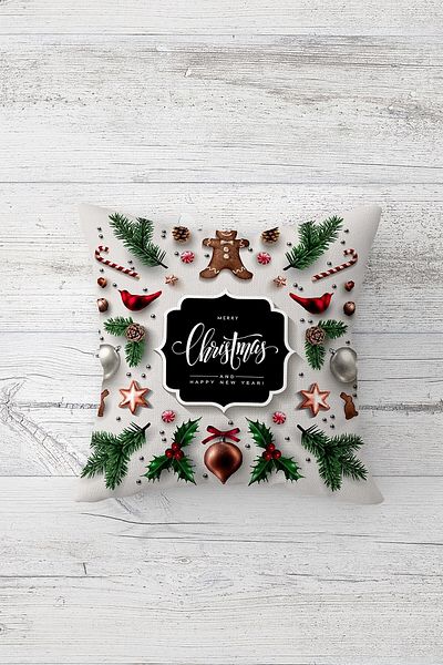linazaitun One Side Printed Hidden Zipper Washable Stain Resistant Decorative Throw Pillow Cover Pillow Case