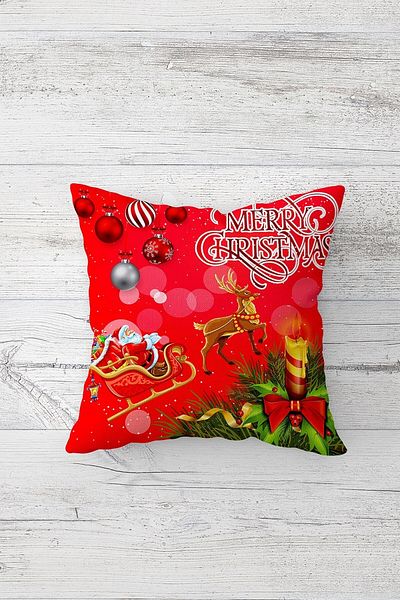 linazaitun One Side Printed Hidden Zipper Washable Stain Resistant Decorative Throw Pillow Cover Pillow Case
