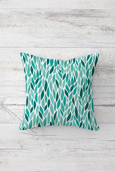 linazaitun One Side Printed Hidden Zipper Decorative Pillowcase Throw Pillow Case Seat Pillowcase