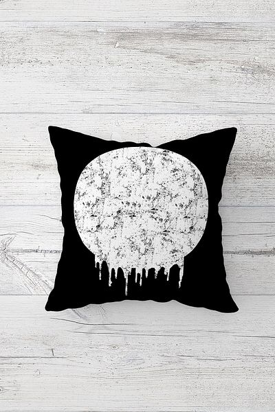 linazaitun One Side Printed Hidden Zipper Washable Stain Resistant Decorative Throw Pillow Cover Pillow Case
