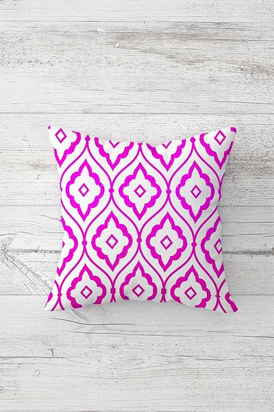 linazaitun One Side Printed Hidden Zipper Decorative Pillowcase Throw Pillow Case Seat Pillowcase