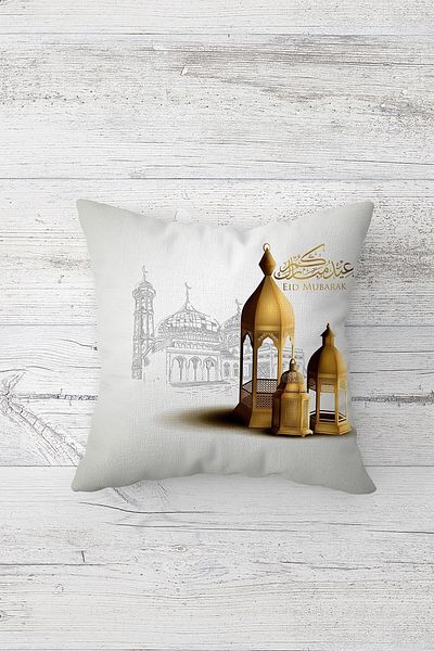 linazaitun One Side Printed Hidden Zipper Washable Stain Resistant Decorative Throw Pillow Cover Pillow Case