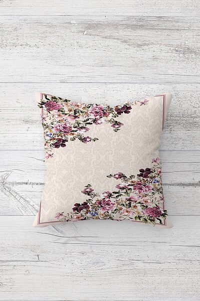 linazaitun One Side Printed Hidden Zipper Decorative Pillowcase Throw Pillow Case Seat Pillowcase