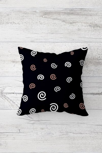linazaitun One Side Printed Hidden Zipper Washable Stain Resistant Decorative...