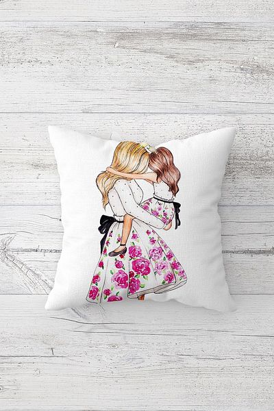 linazaitun One Side Printed Hidden Zipper Decorative Pillowcase Throw Pillow Case Seat Pillowcase