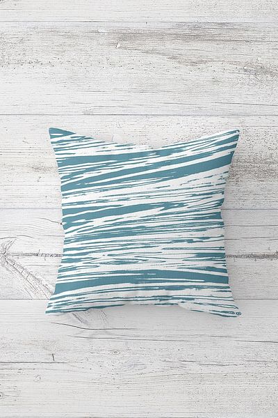 linazaitun One Side Printed Hidden Zipper Washable Stain Resistant Decorative Throw Pillow Cover Pillow Case