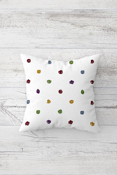 linazaitun One Side Printed Hidden Zipper Washable Stain Resistant Decorative Throw Pillow Cover Pillow Case