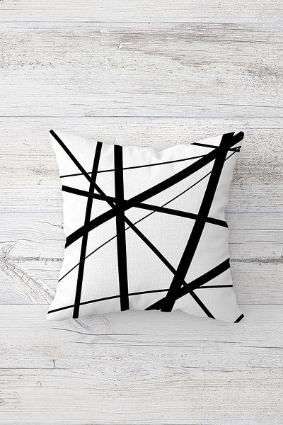 linazaitun One Side Printed Hidden Zipper Decorative Pillowcase Throw Pillow Case Seat Pillowcase