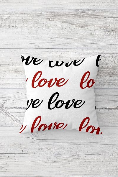 linazaitun One Side Printed Hidden Zipper Washable Stain Resistant Decorative Throw Pillow Cover Pillow Case