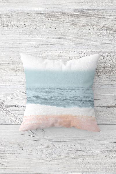 linazaitun One Side Printed Hidden Zipper Washable Stain Resistant Decorative Throw Pillow Cover Pillow Case