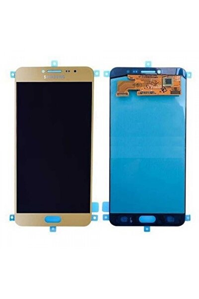 Samsung Galaxy C7 C7000 Uyumlu Lcd Ekran Dokunmatik Gold Oled