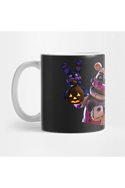 Pixxa Fnaf Sıster Location Halloween Funtime Freddy And Ballora Kupa Bardak