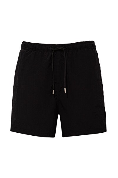 Mavi Swim Shorts - Black - Plain
