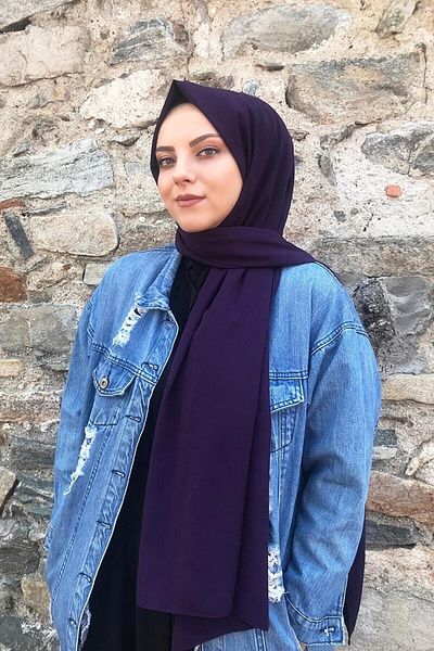 Nilbutik Medina Silk Shawl Purple