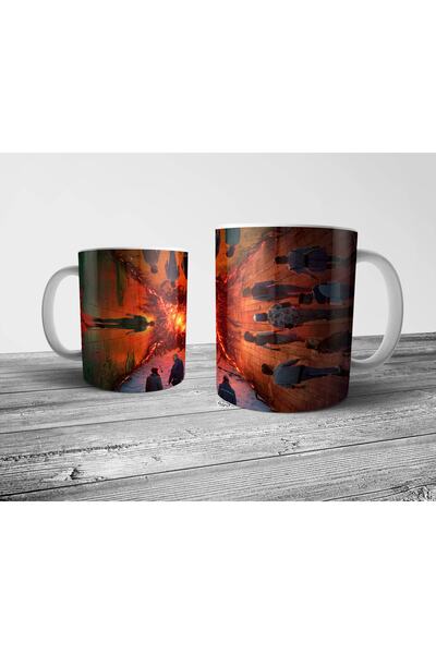 Pixxa Stranger Things 4. Sezon Kupa Bardak Model 3