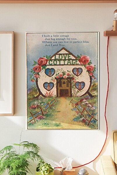 Buka Shops Cottage Duvar Posteri Büyük Boy 45x30 cm