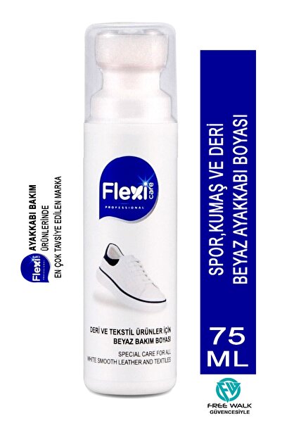 FLEXİCARE Spor Deri Ve Kumaş Beyaz Ayakkabı Boyası 75 Ml. Fresh Up Ayakkabı Deodorantı 100 Ml(BLİNKSPORT)