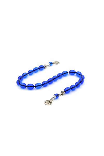 Murty99 Arpa Cut Blue Powder Amber Zaza Tasbih Dimensiune mare