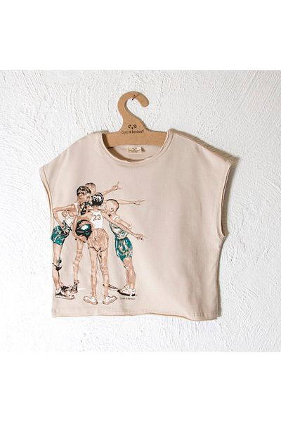 Coco & Bamboo Modal Unisex Crop T-shirt