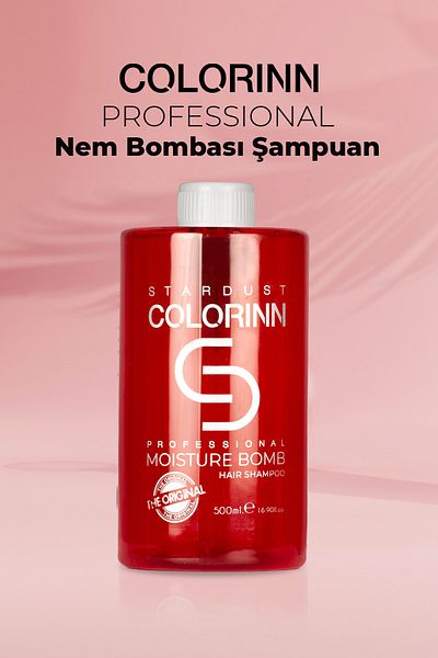 Colorinn 500 مل شامبو قنبلة الرطوبة