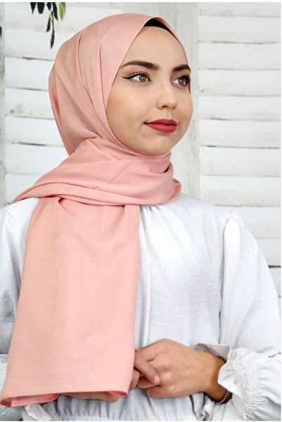 YALIN İPEK شال قطن جانجان بلون سادة