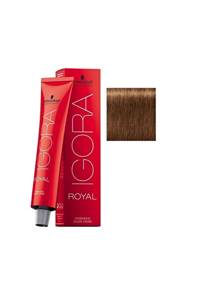 Schwarzkopf 2 Adet Igora Royal 7-55 Kumral-yoğun Altın Saç Boyası