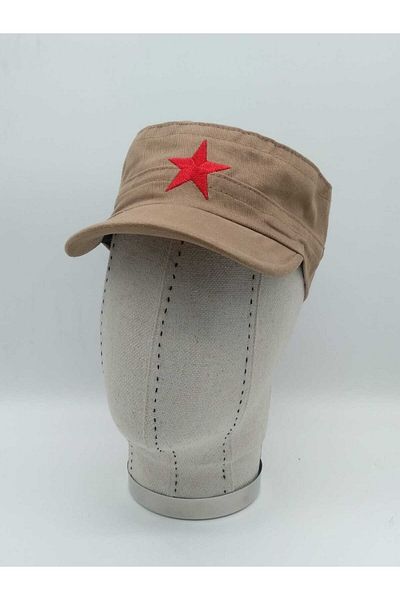 Shopiolog Unisex Fidel Castro Red Star Back Adjustable Hat