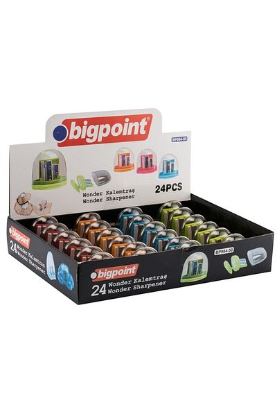 Bigpoint Double Pencil Sharpener Wonder Box of 24