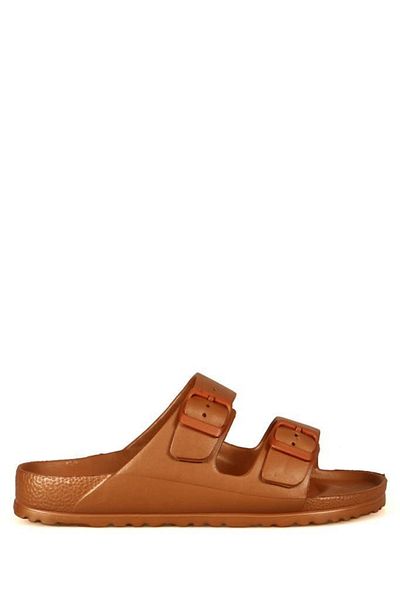 Hammer Jack Γυναικείες παντόφλες 234-z Bangkok Brown Color - με αγκράφα
