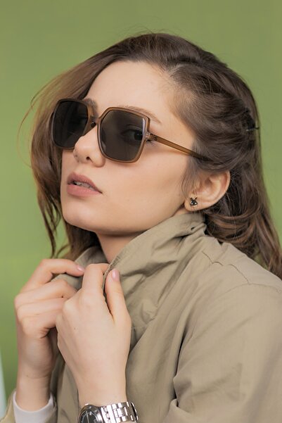 LUNOX Sante Mat Cappucino Kadın Güneş Gözlüğü