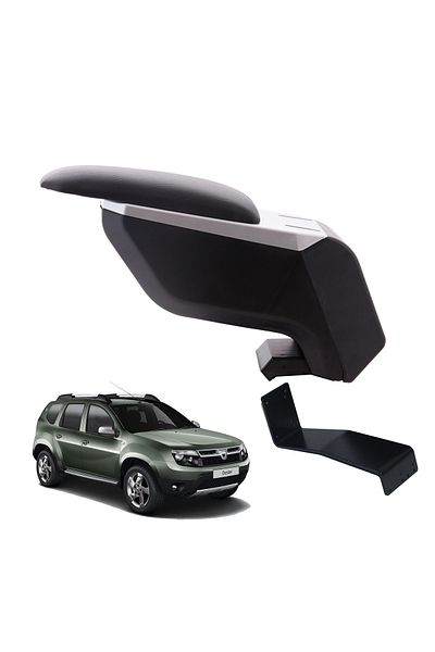 3 Tıkla Dacia Duster 2010 Gray-black Armrest Armrest with No-Punching Steel Legs