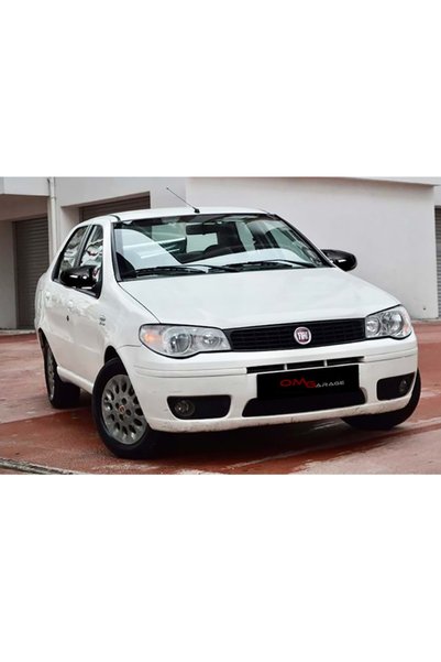 HasAkman Fiat Albea Batman Yarasa Ayna Kapağı Piano Black 2010 2011 2012 2013