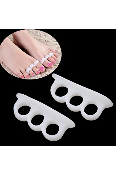 YFHOME Silikon Ağrı Giderici 3 Parmağa Geçen Parmak Arası Koruyucu Aparat