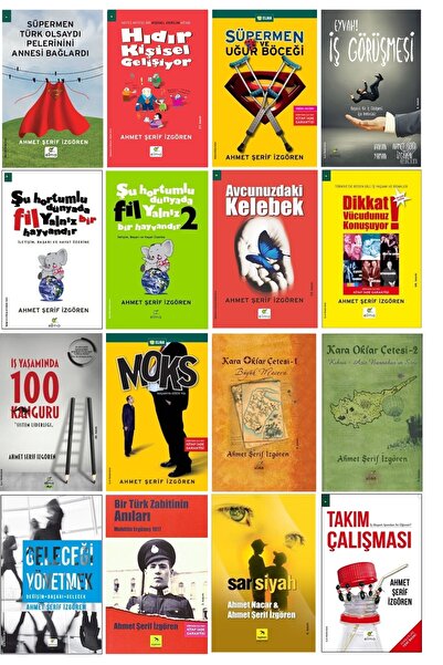ELMA Yayınevi Ahmet Şerif Izgören 16'lı Ful Set