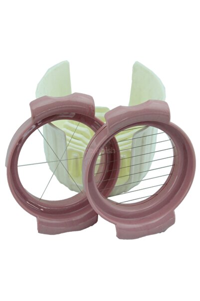 YFHOME Paslanmaz Bıçaklı Yumurta Patates Dilimleyici Doğrama Aparatı