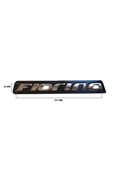 Generic Brand حروف صندوق السيارة الخلفي Fiorino - حروف Fiat Fiorino