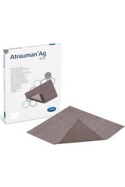 Hartmann Atrauman Ag 10X10 cm - Silver Tulle Wound Cover - 10 Pieces - 1 Box