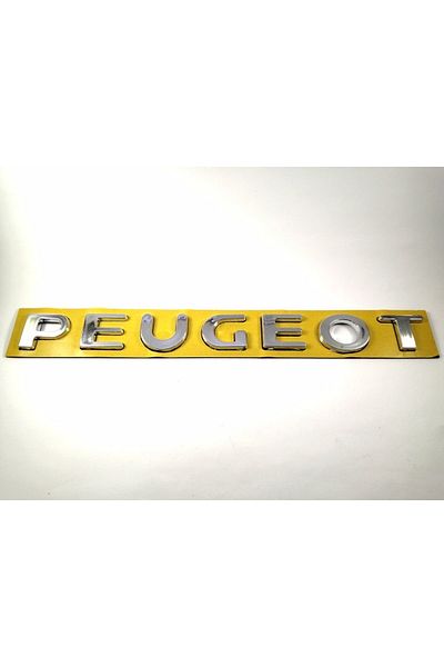 QUWA Peugeot 307 Luggage Lettering Large (255mm-25mm)