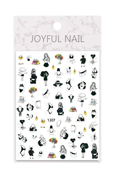 MOZIUR Tırnak Süsleme Etiketi Nail Art Sticker