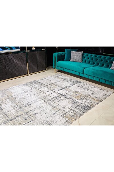 GÜMÜŞSUYU Ipekzade100 13945 200 X 290 Doğal Iplik Bej Vintage Salon Halıları