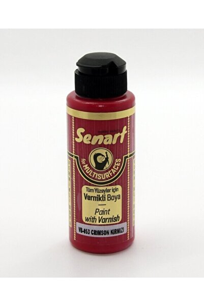 Cadence Crimson Kırmızı Senart Vernikli Boya 120 Ml Vb053