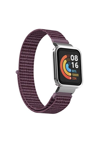 Musal Redmi Watch (Mİ WATCH LİTE) Metal Kasa Hasır Örgü Kordon
