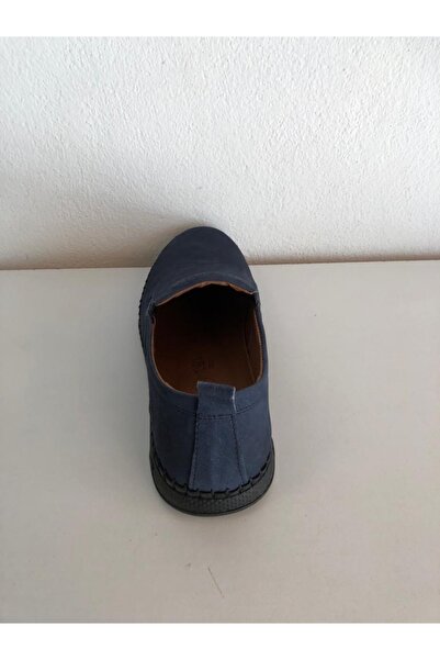 SÜMER Erkek Lacivert Casual Hakiki Süet Deri Ayakkabı